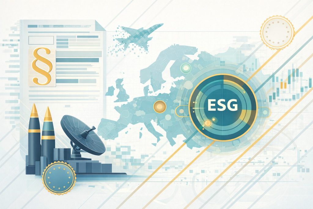 ESG and defence EU regulation changes 2025