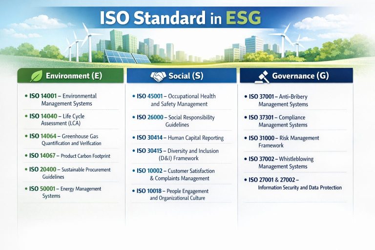 ISO Standards in ESG